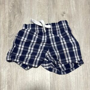 4/$20 Carters Plaid Kids Shorts 18M